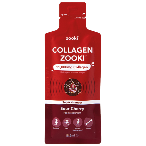 Collagen Super Strength Zooki Sachet Sour Cherry Flavour