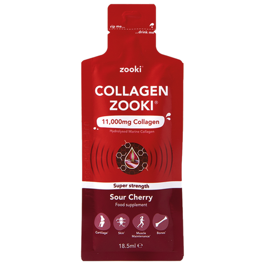 Collagen Super Strength Zooki Sachet Sour Cherry Flavour